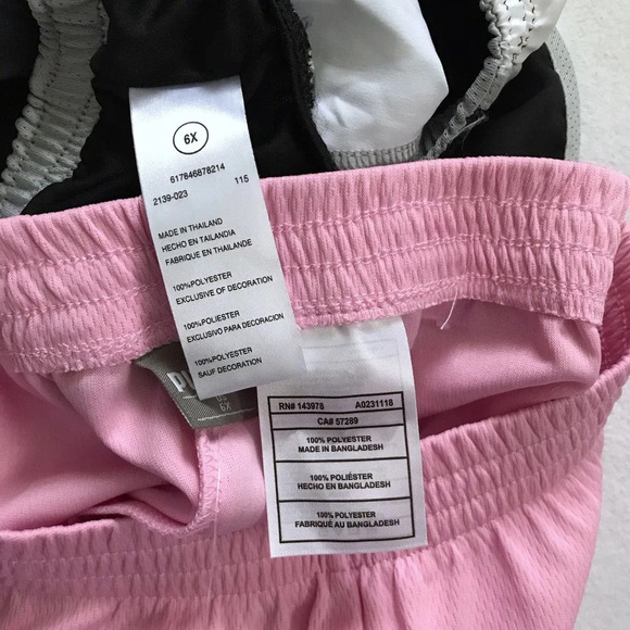 Puma and Nike NWOT Performance Shorts Bundle Girls 6X - Picture 8 of 10